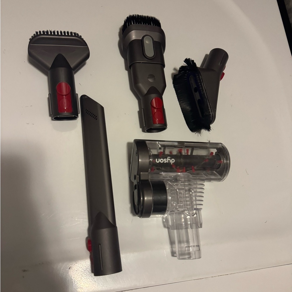 5 New or like new Dyson vacuum attachments